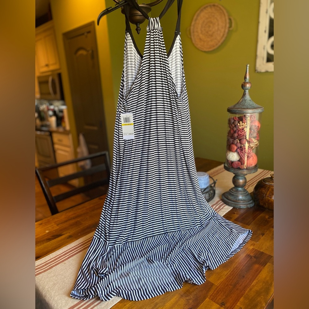 NWT DKNY Striped Dress - Picture 2 of 4